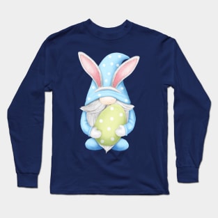 Hoppy Easter Gnomie Long Sleeve T-Shirt